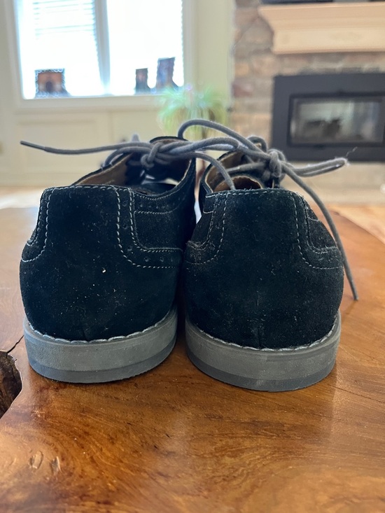 Marc Anthony Black Suede Wingtip Oxfords main image 9